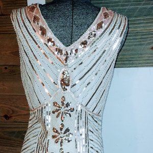 Vintage flapper dress,